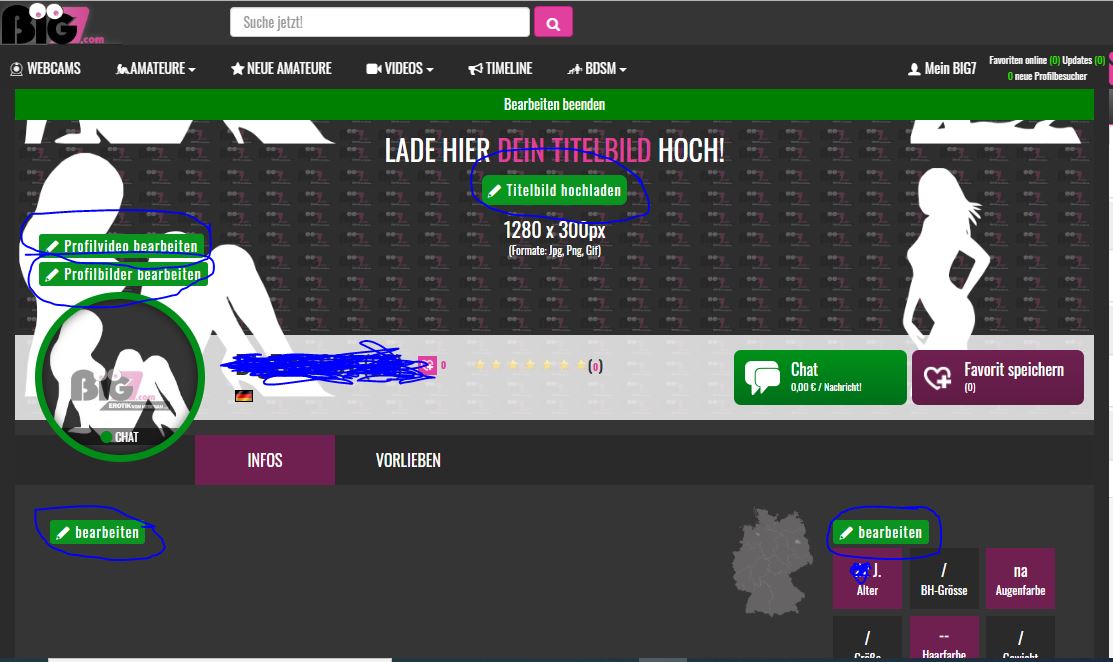 uzupełnianie profilu