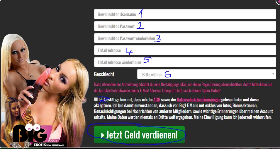 uzupelnianie danych profiowych